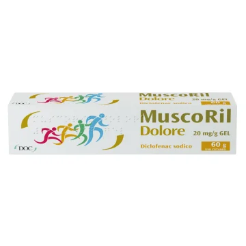 MUSCORIL DOLORE Gel  60g/20mg