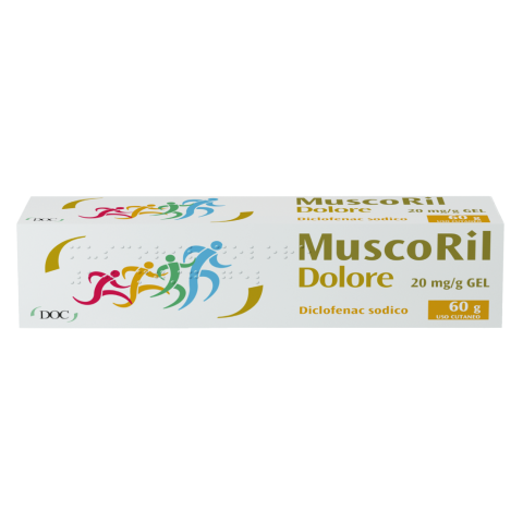 MUSCORIL DOLORE Gel 60g/20mg MUSCORIL DOLORE Gel 60g/20mg