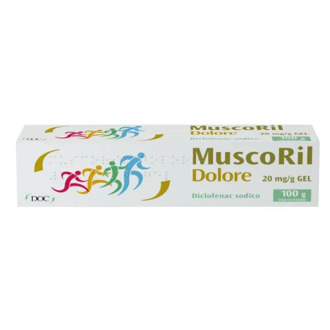 MUSCORIL DOLORE Gel 100g/20mg MUSCORIL DOLORE Gel 100g/20mg