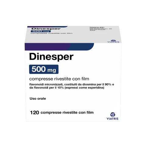 DINESPER*120CPR RIV 500MG