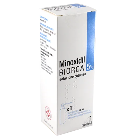 MINOXIDIL BIORGA*SOL CUT 1FL5%