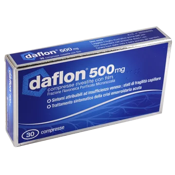 DAFLON*30CPR RIV 500MG