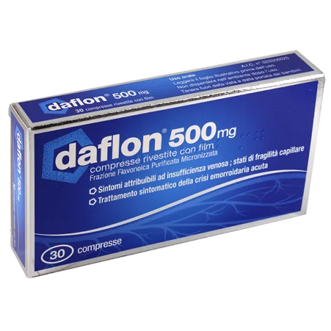 DAFLON*30CPR RIV 500MG