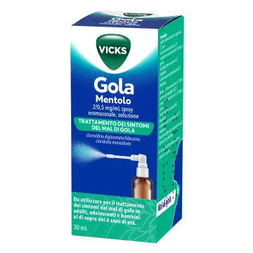 VICKS Gola Spray Mentolo 30ml