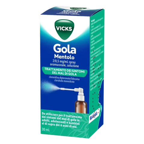 VICKS Gola Spray Mentolo 30ml