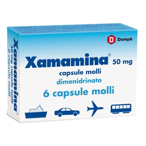 Xamamina*6cps 50mg Xamamina*6cps 50mg