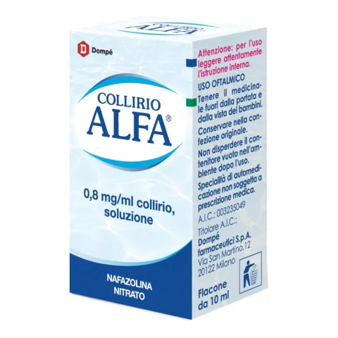Collirio Alfa Decongestionante Gocce Flacone da 10ml