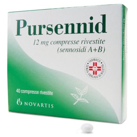 Pursennid 12 mg Lassativo Stimolante 40 Compresse Rivestite Pursennid 12 mg Lassativo Stimolante 40 Compresse Rivestite