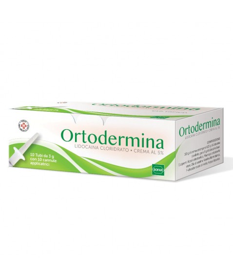 ORTODERMINA*10TUBI CREMA 3G 5%