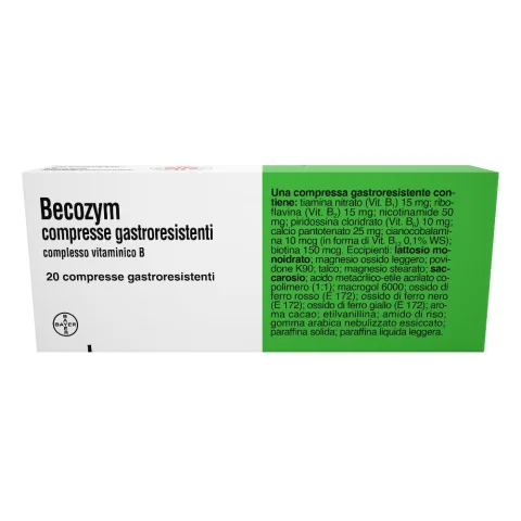 Becozym*20cpr Gastrores