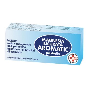 Magnesia Bisurata Arom*40cpr