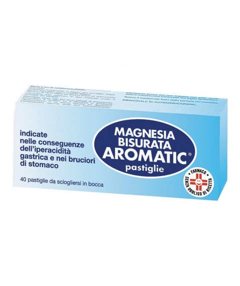 Magnesia Bisurata Arom*40cpr