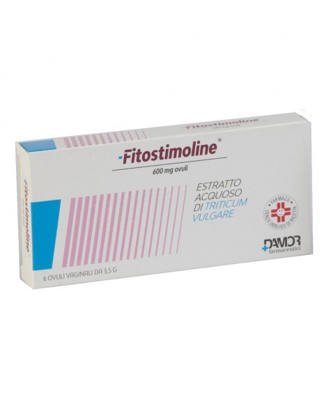 Fitostimoline 600 mg 6 Ovuli Vaginali da 3,5gr Estratto Acquoso di Triticum Vulgare