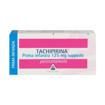 TACHIPIRINA*10 SUP 125 MG