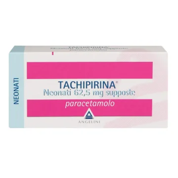 TACHIPIRINA Supp.Neonati62,5mg