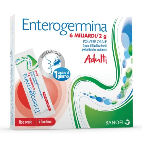 Enterogermina 6 Miliardi - 9 Bustine Enterogermina 6 Miliardi - 9 Bustine