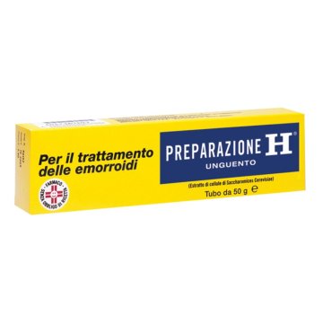 Preparazione H Unguento Sollievo per Emorroidi Esterne ed Interne e Ragadi Anali 1,08% 50 gr