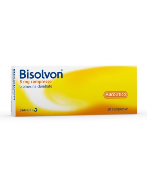 Bisolvon 20 compresse da 8mg farmaco contro tosse e catarro