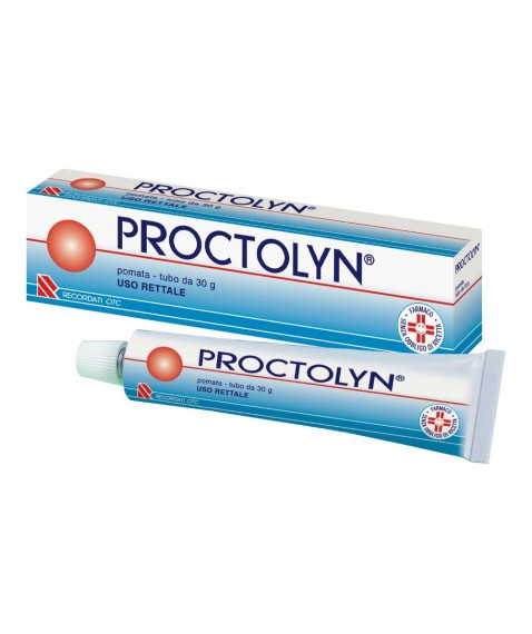 Proctolyn Crema Rettale da 30 Grammi - Per Il Trattamento Delle Emorroidi Interne Ed Esterne