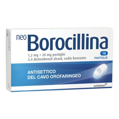 NEOBOROCILLINA*16PAST 1,2+20MG NEOBOROCILLINA*16PAST 1,2+20MG