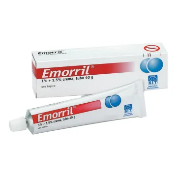 Emorril*crema 40g 1%+1,5%