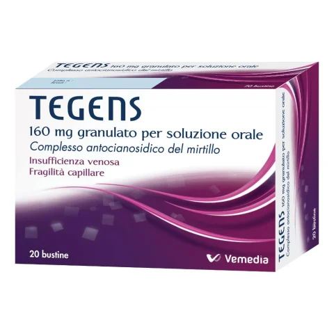 TEGENS*OS 20 BUSTE 160 MG