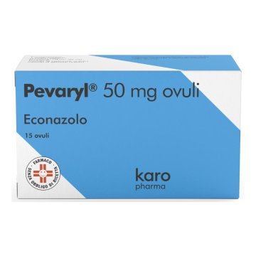 PEVARYL*GINEC. 15 OV. 50 MG