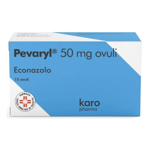 PEVARYL*GINEC. 15 OV. 50 MG