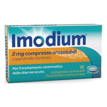Imodium*12cpr Orosol 2mg