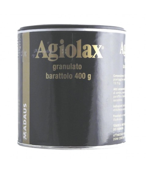 Agiolax granulato orale barattolo 400 g - Trattamento per la stitichezza occasionale
