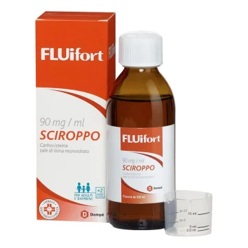Fluifort Sciroppo 200ml 9% con misurino
