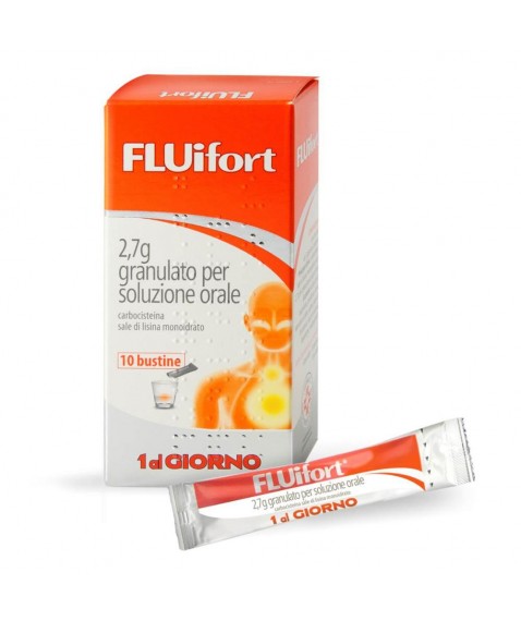 Fluifort 10 Bustine Granulato 2,7g/10ml
