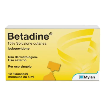 BETADINE*SOL CUT 10FL 5ML 10%