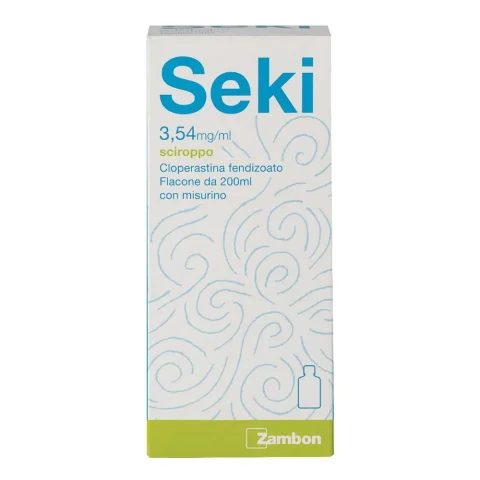 Seki Sciroppo 3,54 mg/ml Flacone 200 ml - Per tosse secca