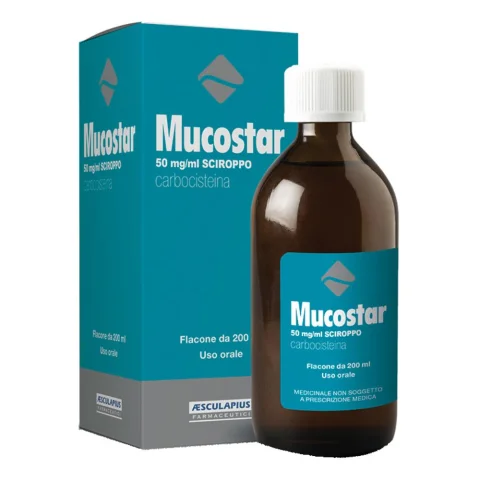 MUCOSTAR Sciroppo 5% 200ml