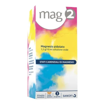 Mag 2*os Soluz 20bust1,5g/10ml