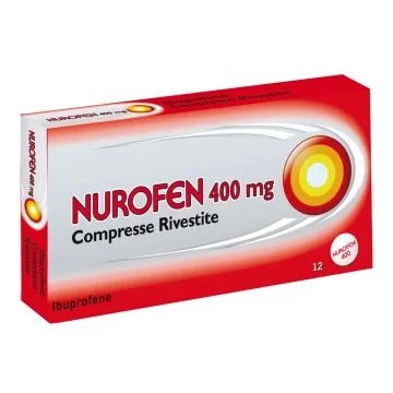 Nurofen 12 Compresse Rivestite 400mg Pvc/al - Farmaco Analgesico e Antinfiammatorio