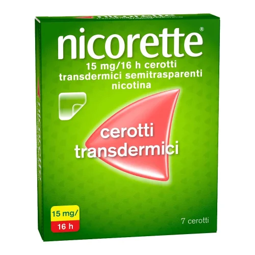 NICORETTE*7CER TRANSD 15MG/16H NICORETTE*7CER TRANSD 15MG/16H