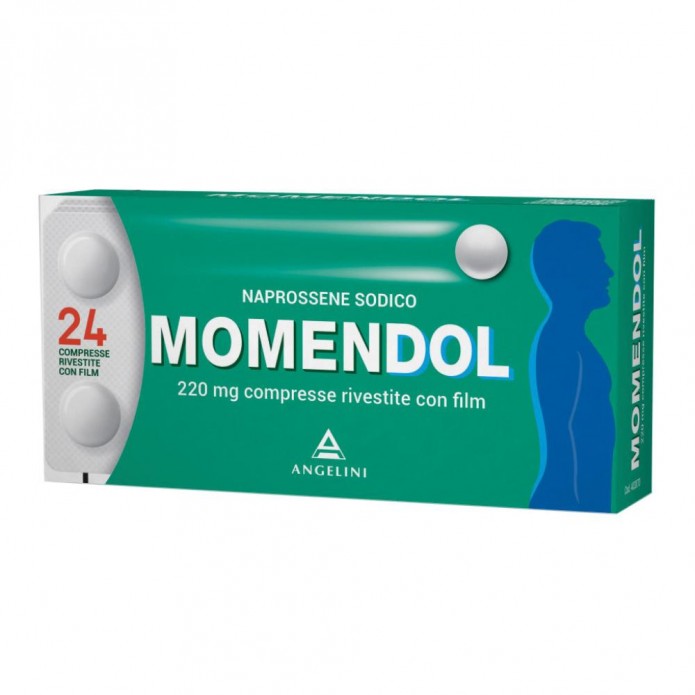 Momendol 24 Compresse Rivestite - Per Trattare il Mal di Testa da Cervicale