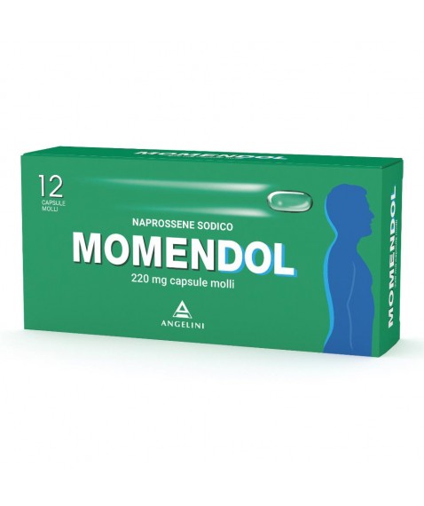 Momendol 12 Capsule Molli - Per Trattare il Mal di Testa da Cervicale