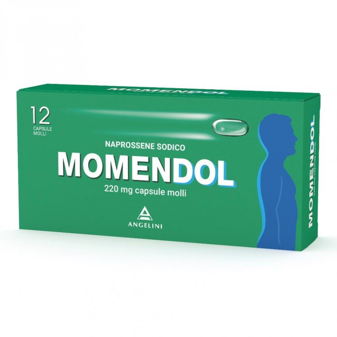 Momendol 12 Capsule Molli - Per Trattare il Mal di Testa da Cervicale