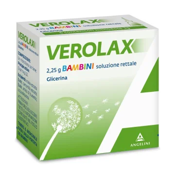 Verolax Bambini Soluzione Rettale 6 Microclismi 3g