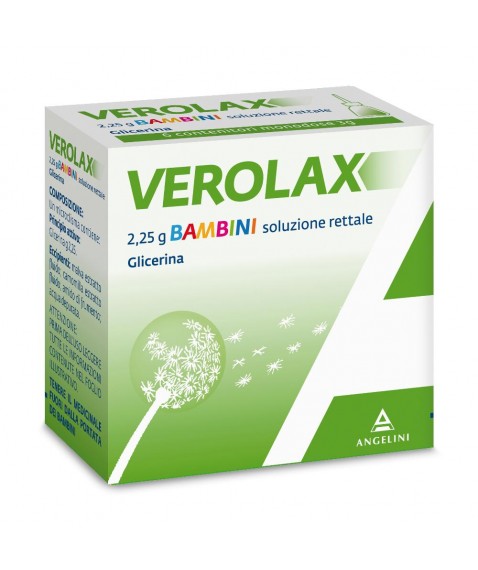Verolax Bambini Soluzione Rettale 6 Microclismi 3g