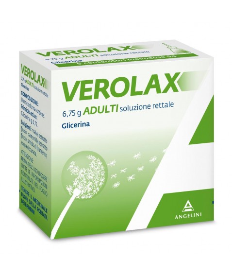 Verolax 6 Microclismi Per Adulti - Soluzione Rettale Per La Stitichezza