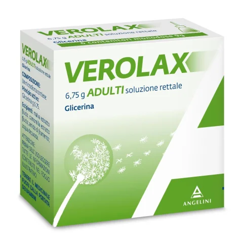 Verolax 6 Microclismi Per Adulti - Soluzione Rettale Per La Stitichezza