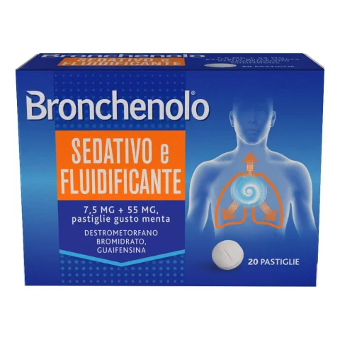 Bronchenolo Sedativo Fluidificante 20 Pastiglie