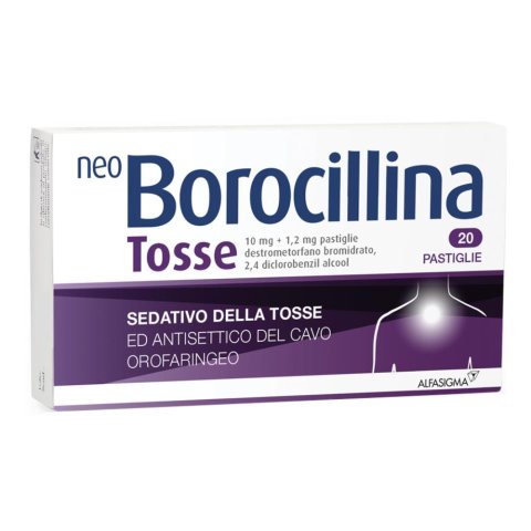 Neoborocillina Tosse 20 Pastiglie Neoborocillina Tosse 20 Pastiglie