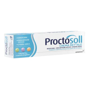 Proctosoll*crema Rett 30g Otc