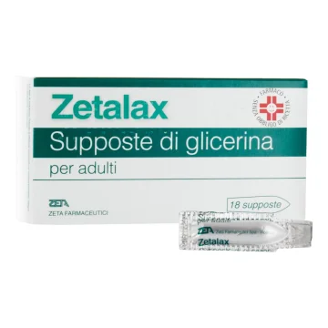 Zetalax Adulti 18 Supposte 2,25g