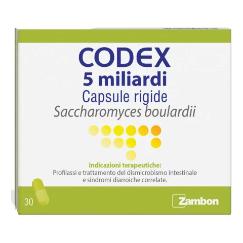 Codex 30 Capsule 5 Miliardi 250mg Codex 30 Capsule 5 Miliardi 250mg